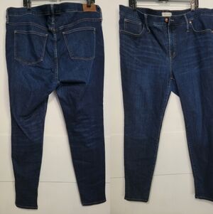 Madewell 9" High-rise Skinny Jeans Size 35 in Blue